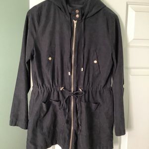 Chocolate USA Jacket with Hood, size S/CH